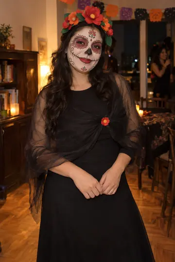 La Catrina, DIY costume