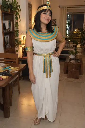 Egyptian queen, DIY costume