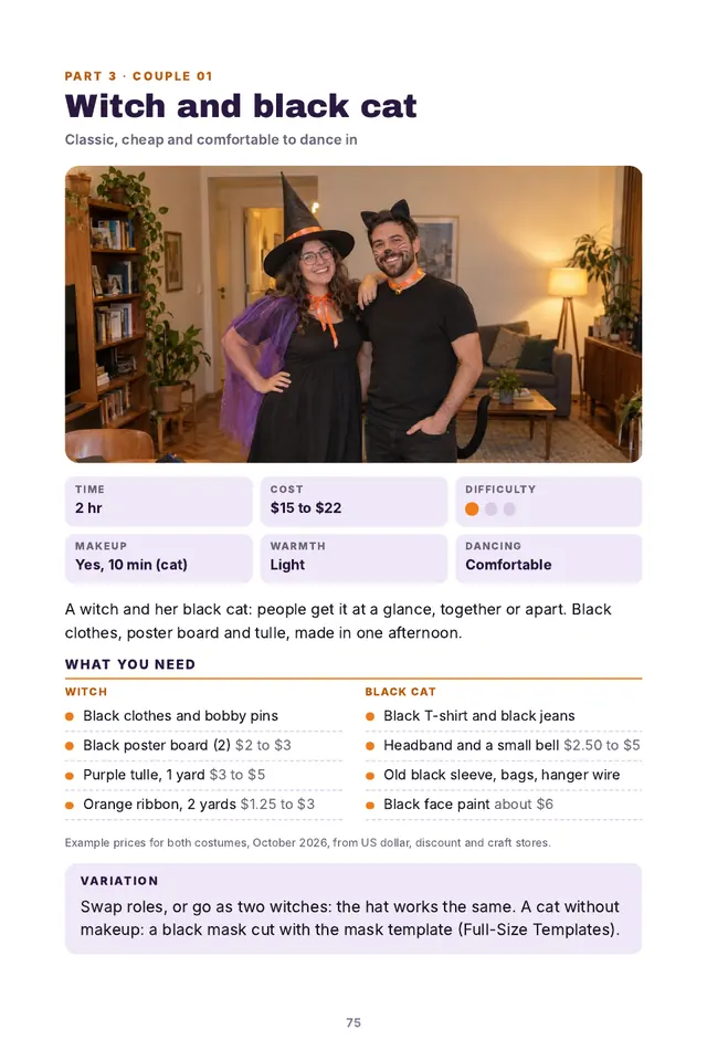 Book page: For couples: each half works on its own too
